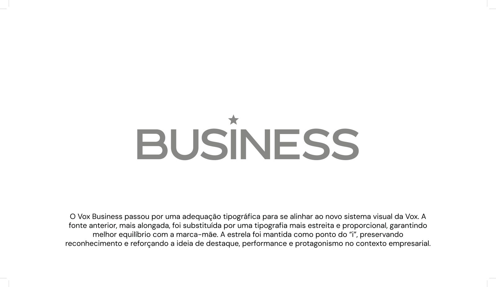 Lettering BUSINESS com estrela