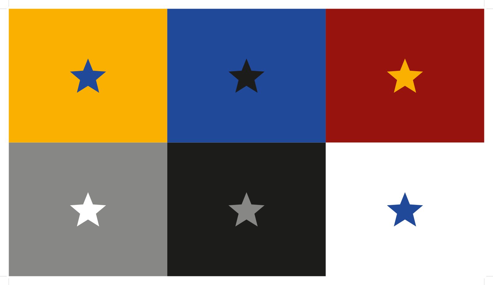 Combinações da estrela