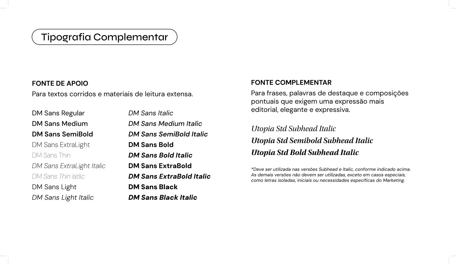 Tipografia complementar